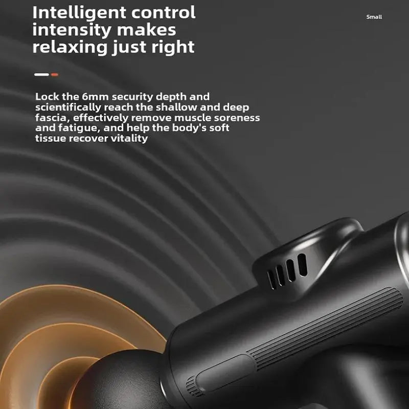 USB Rechargeable Electric Muscle Massager, Portable Handheld Body Muscle Massager, Deep Tissue Muscle Massager for Back, Neck, Leg, Waist