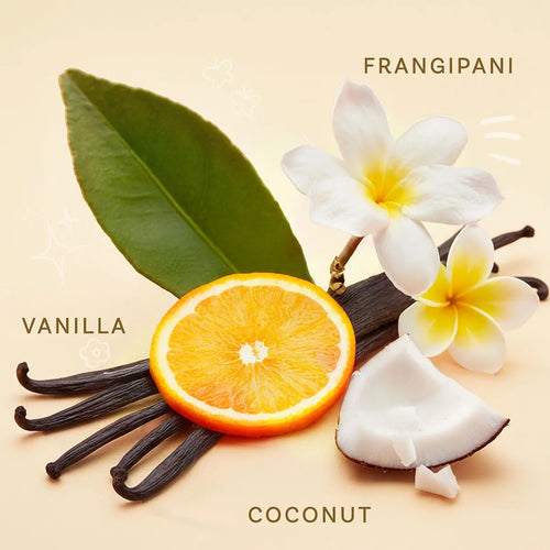 Bellavita Luxury Vanilla on the Beach Hair & Body Mist for Women | Sweet Vanilla Amber Body Spray | Hair and Body Mist Perfume | Warm Whipped Vanilla Scent | 240 ML | 8.12 Fl.Oz